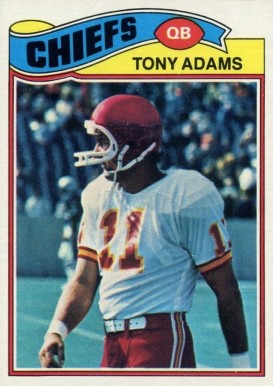1977 Topps Tony Adams #394 Football Card