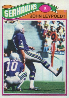 1977 Topps John Leypoldt #387 Football Card