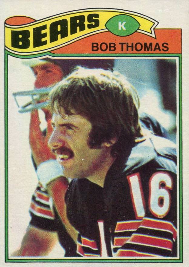 1977 Topps Bob Thomas #382 Football Card