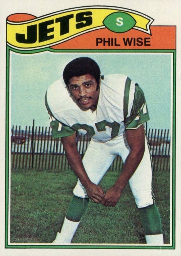 1977 Topps Phil Wise #377 Football Card