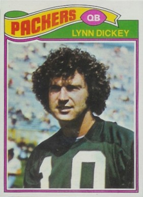 1977 Topps Lynn Dickey #376 Football Card
