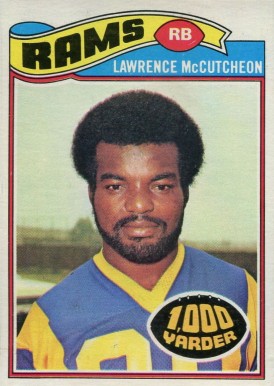 1977 Topps Lawrence McCutcheon #375 Football Card