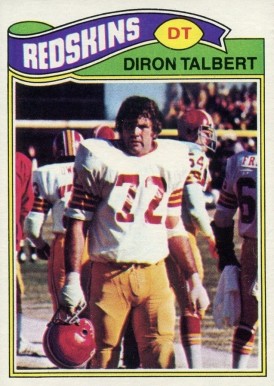 1977 Topps Diron Talbert #369 Football Card