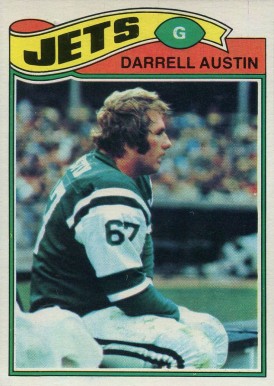 1977 Topps Darrell Austin #357 Football Card