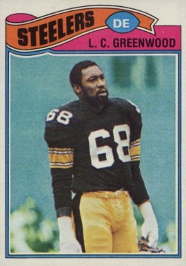 1977 Topps L.C. Greenwood #355 Football Card
