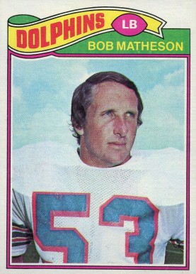 1977 Topps Bob Matheson #352 Football Card