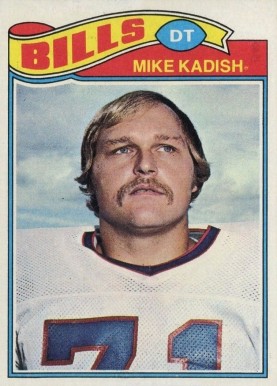 1977 Topps Mike Kadish #353 Football Card