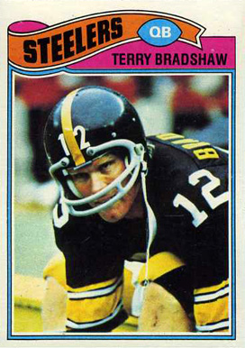 1977 Topps Terry Bradshaw #245 Football Card