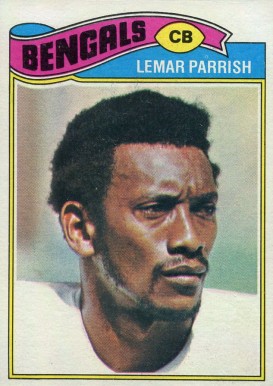 1977 Topps Lemar Parrish #325 Football Card