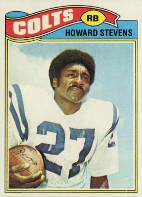 1977 Topps Howard Stevens #328 Football Card