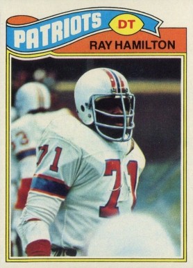 1977 Topps Ray Hamilton #334 Football Card