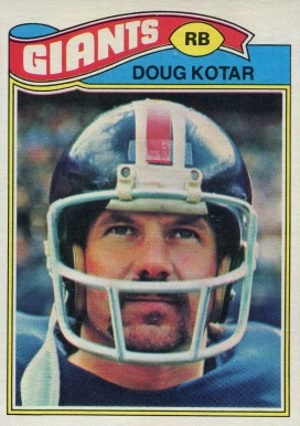 1977 Topps Doug Kotar #324 Football Card