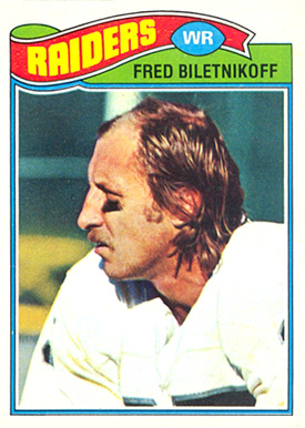 1977 Topps Fred Biletnikoff #295 Football Card