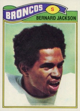 1977 Topps Bernard Jackson #292 Football Card