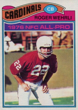 1977 Topps Roger Wehrli #290 Football Card