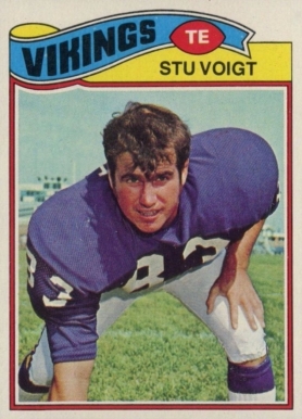 1977 Topps Stu Voigt #271 Football Card