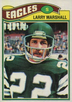 1977 Topps Larry Marshall #262 Football Card