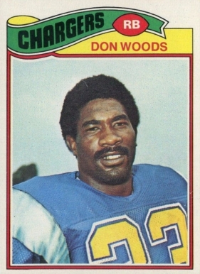1977 Topps Don Woods #248 Football Card
