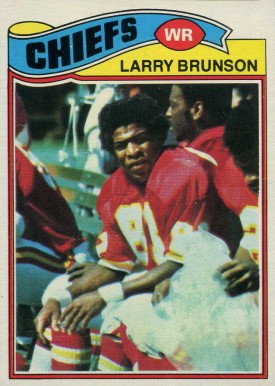 1977 Topps Larry Brunson #244 Football Card