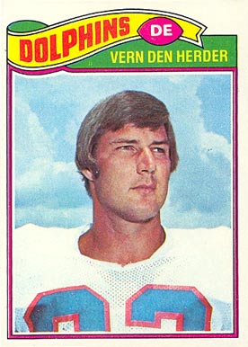 1977 Topps Vern Den Herder #233 Football Card