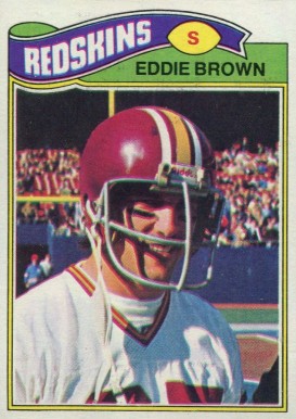 1977 Topps Eddie Brown #231 Football Card
