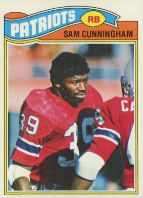 1977 Topps Sam Cunningham #229 Football Card