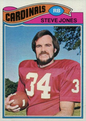 1977 Topps Steve Jones #184 Football Card
