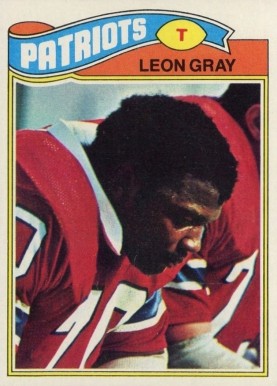1977 Topps Leon Gray #188 Football Card