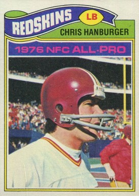 1977 Topps Chris Hanburger #170 Football Card