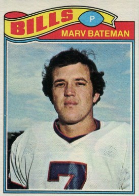 1977 Topps Marv Bateman #142 Football Card