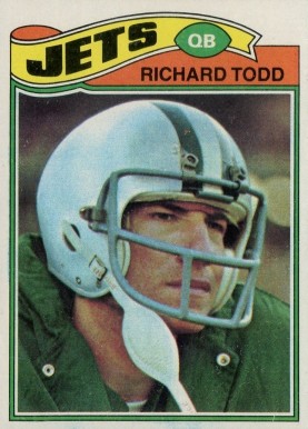 1977 Topps Richard Todd #118 Football Card