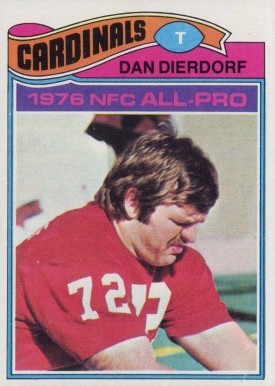 1977 Topps Dan Dierdorf #90 Football Card