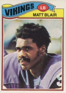 1977 Topps Matt Blair #84 Football Card