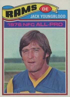1977 Topps Jack Youngblood #80 Football Card
