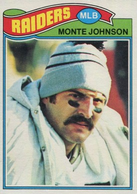 1977 Topps Monte Johnson #77 Football Card