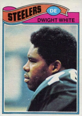 1977 Topps Dwight White #75 Football Card