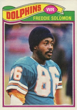 1977 Topps Freddie Solomon #54 Football Card