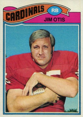1977 Topps Jim Otis #62 Football Card