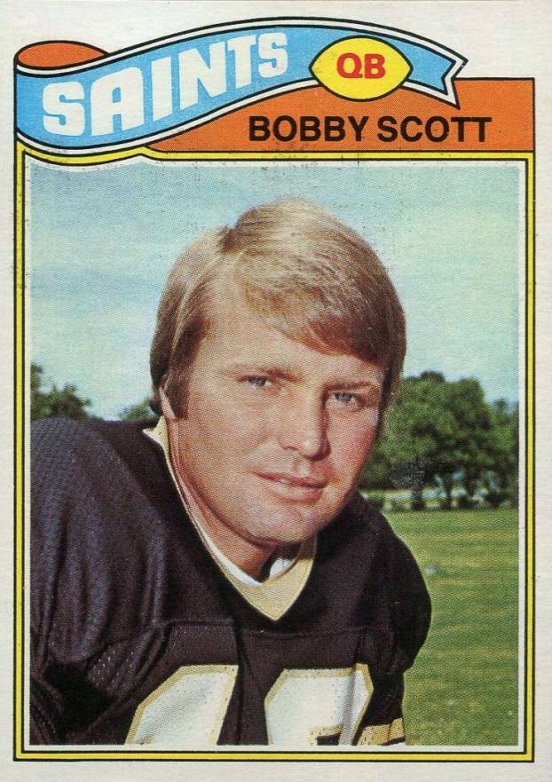 1977 Topps Bobby Scott #36 Football Card