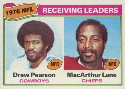 1977 Topps Receiving Leaders #2 Football Card