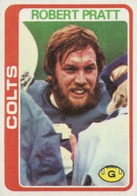 1978 Topps Robert Pratt #109 Football Card