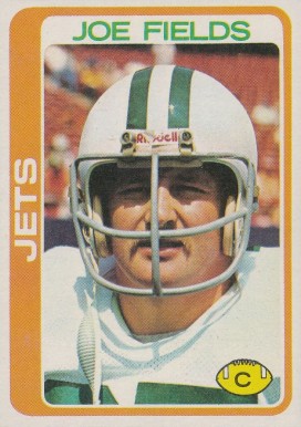 1978 Topps Joe Fields #161 Football Card