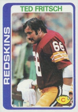 1978 Topps Ted Fritsch #357 Football Card