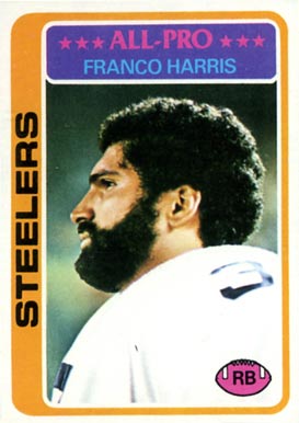 1978 Topps Franco Harris #500 Football Card