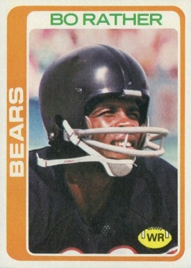 1978 Topps Bo Rather #477 Football Card