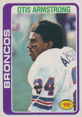 1978 Topps Otis Armstrong #465 Football Card