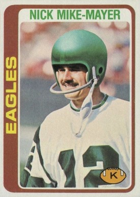 1978 Topps Nick Mike-Mayer #491 Football Card