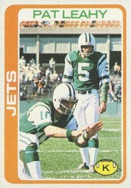 1978 Topps Pat Leahy #482 Football Card