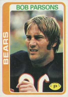 1978 Topps Bob Parsons #457 Football Card