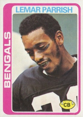 1978 Topps Lemar Parrish #455 Football Card